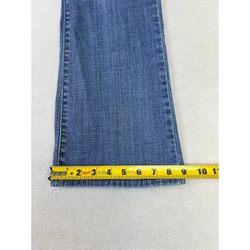 Levi's 515 Bootcut Jeans Women's 8 Short 30x30 Blue Denim Flaured Casual Y2K - Picture 12 of 16